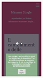 Mobile Screenshot of mammasingle.org